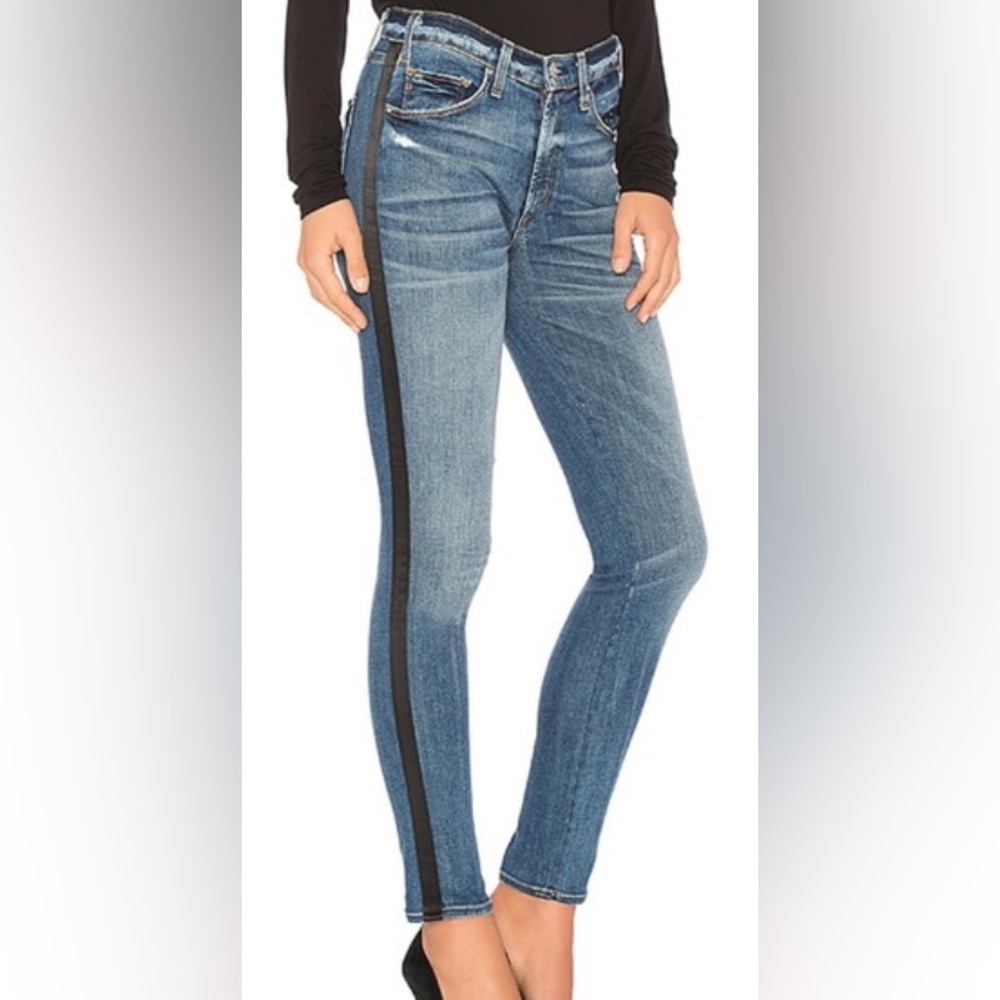 McGuire vintage women’s slim skinny jeans with tuxedo stripe 25